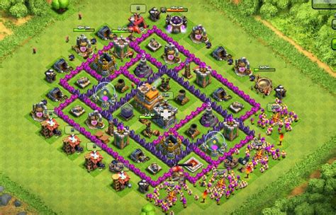 best level 7 town hall defense.